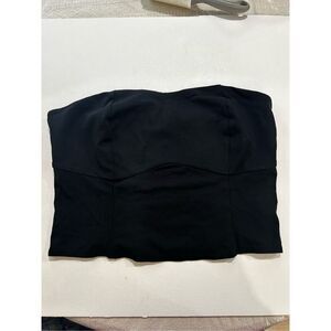 A New Day Black Strapless Smocked Tube Top | Size XXL | Target Basics
